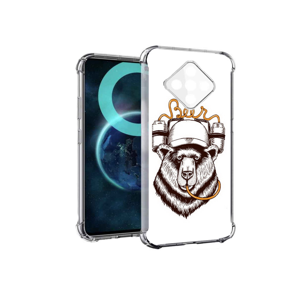 

Чехол MyPads пивной медведь для Infinix Zero 8, Прозрачный, Tocco