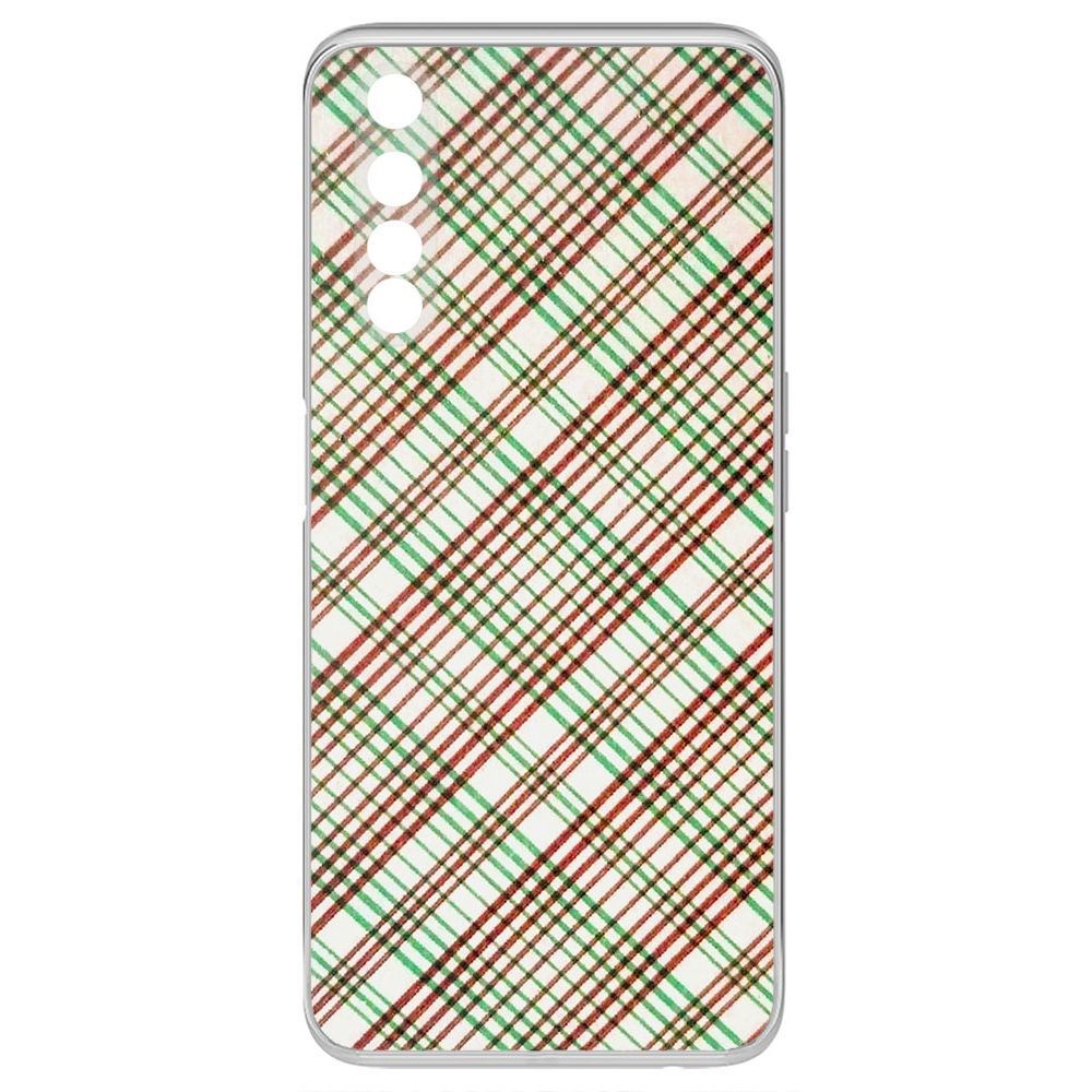 

Чехол-накладка Krutoff Clear Case Рубашка карты для Realme 6