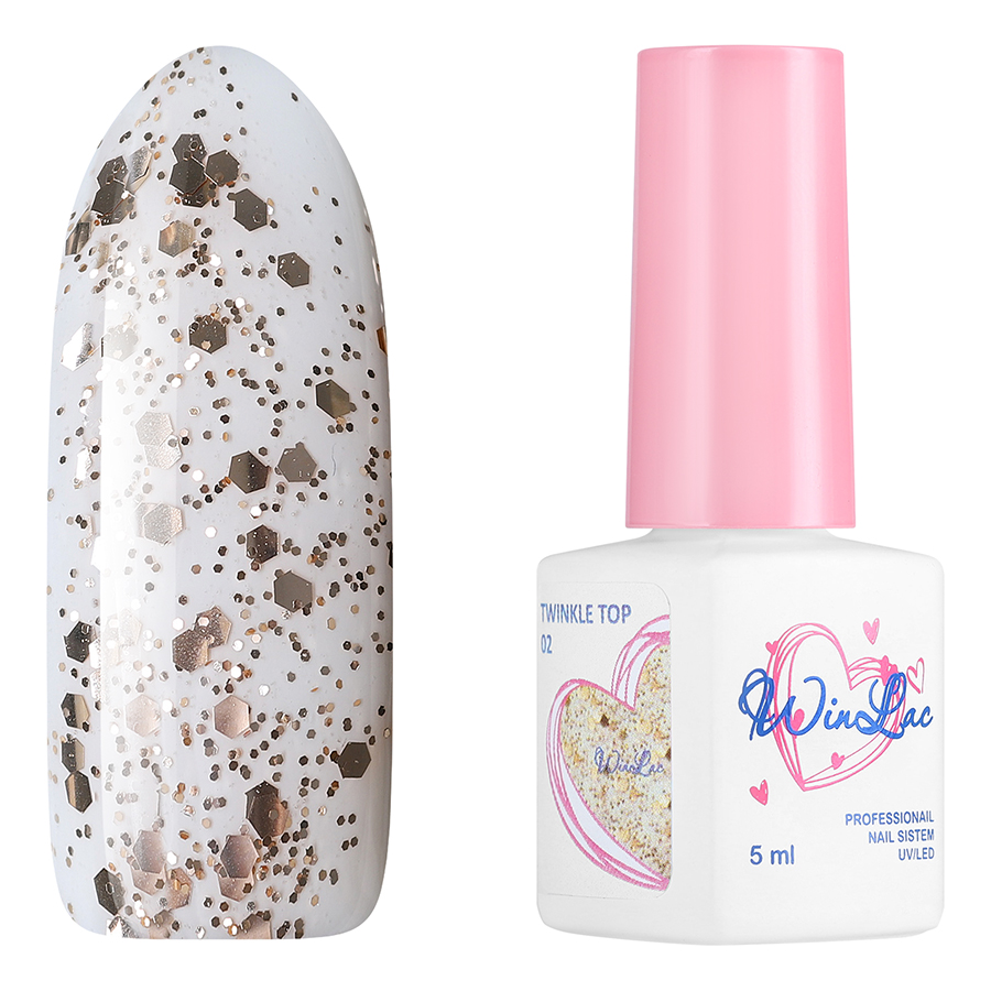 Топ для гель-лака WinLac Twinkle №02