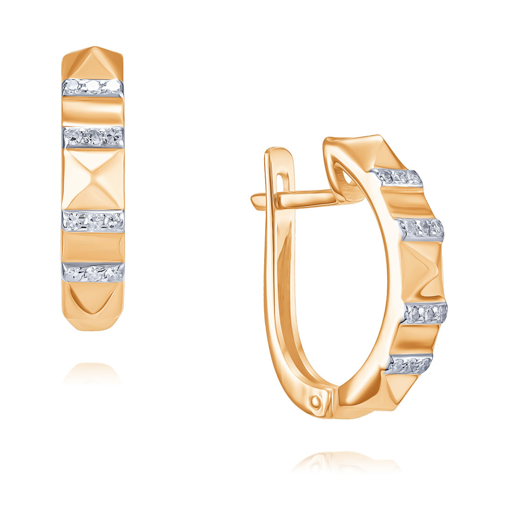 

Серьги из красного золота ADAMAS 24040984/01-А50Д-41, бриллиант, 24040984/01-А50Д-41
