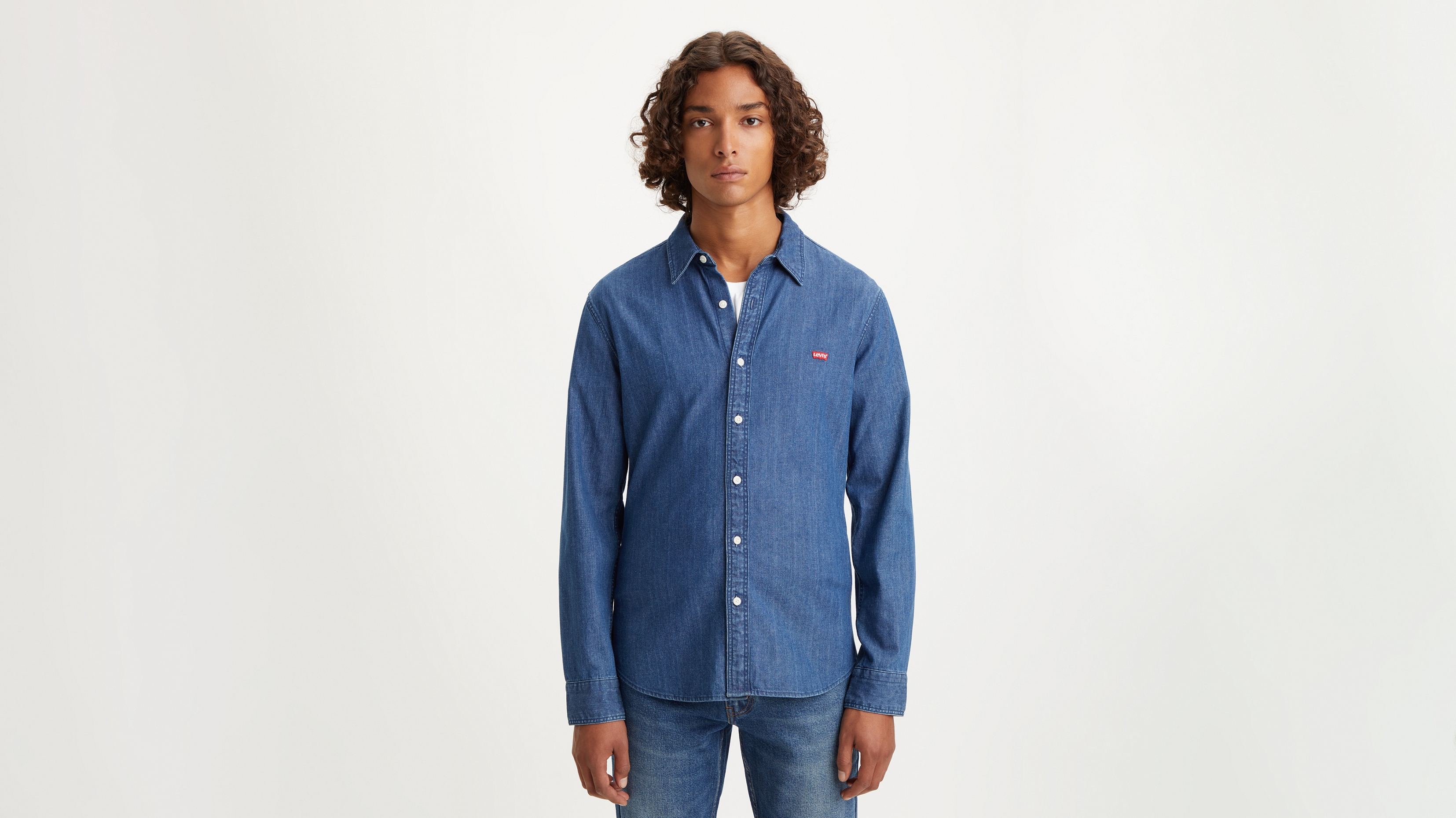 Рубашка мужская Levi's 86625-0023 синяя S