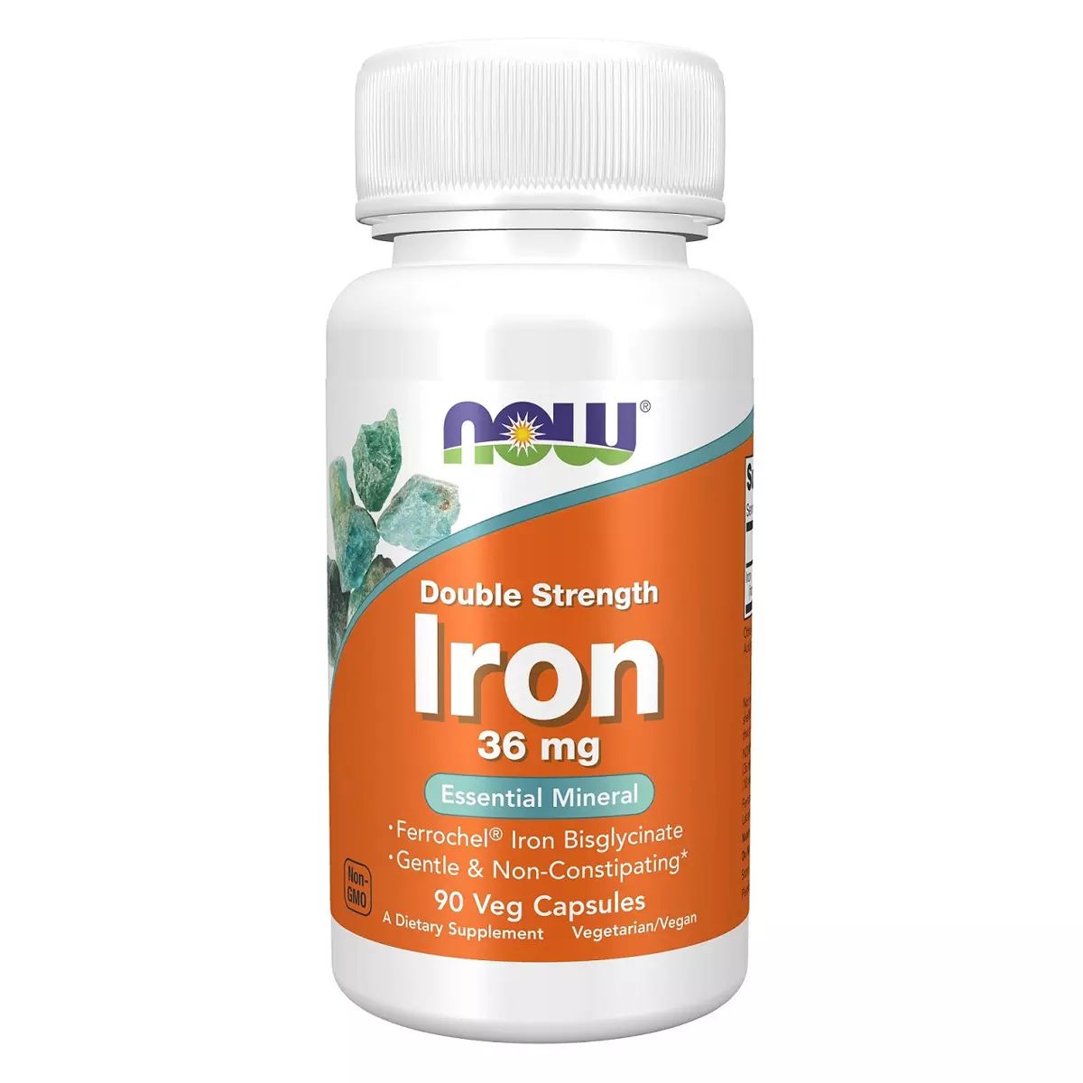 Минеральный комплекс NOW Iron Double Strength 90 капс. без вкуса