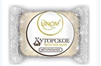 фото Мыло туалетное твердое классическое хуторское linom 75гр