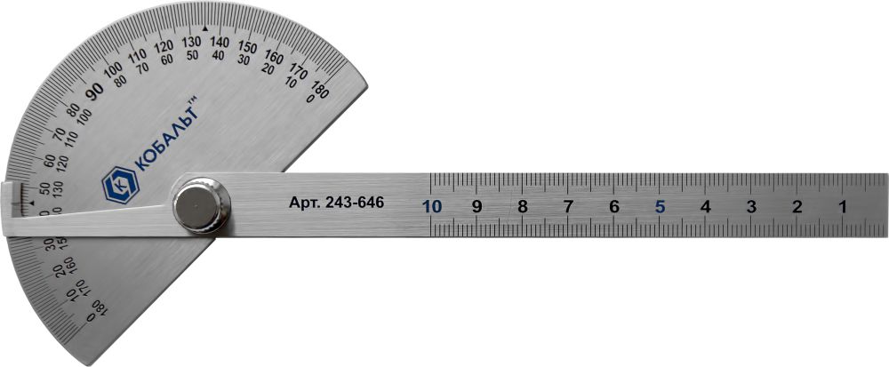 Угломер КОБАЛЬТ 243-646 переставной угломер кобальт