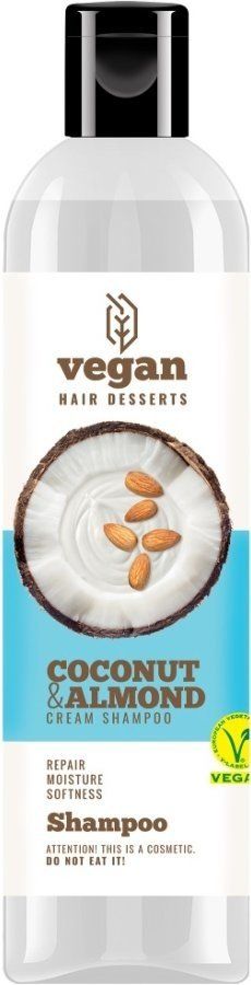 фото Шампунь для волос vegan desserts beliso, 300 мл