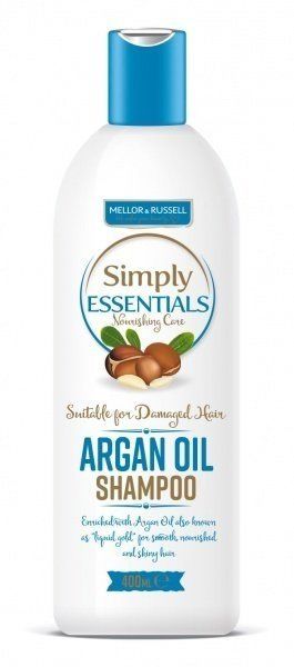 фото Шампунь с питательной формулой simply essentials argan oil mellor&russell, 400 мл