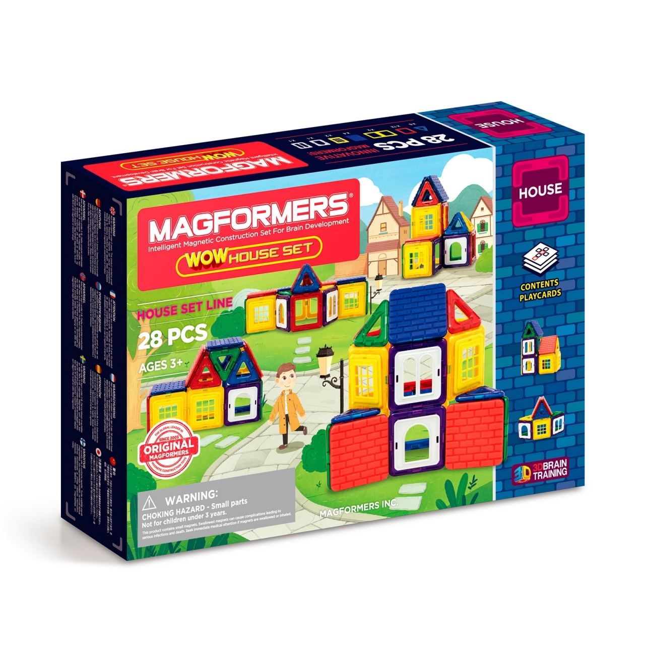 фото Магнитный конструктор magformers 705007 wow house set 28