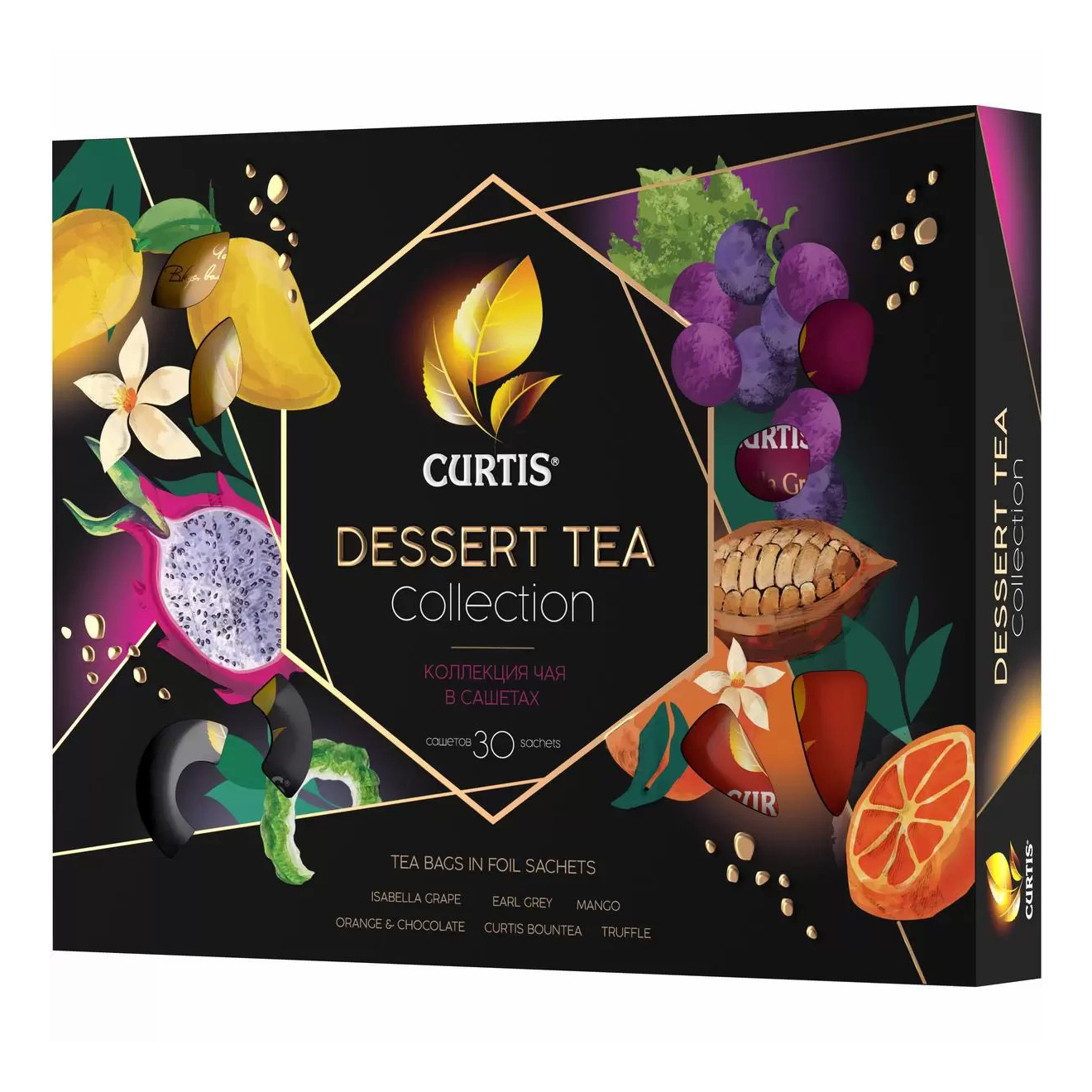 

Набор чая Curtis Music Tea Set 9 видов в пакетиках 1,7 г х 36 шт