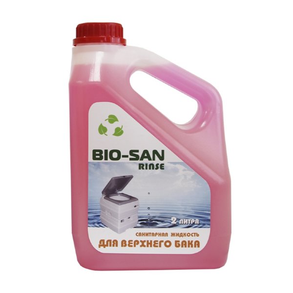 

Жидкость для биотуалета Bio-San П0000014589 для верхнего бака, BIO-SAN ополаскивающее, ароматизирующее средство для верхнего бака