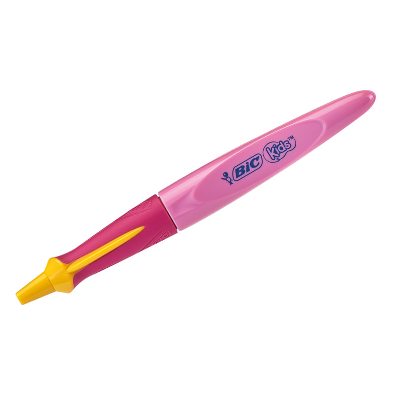 

Ручка шариковая BIC Kids Twist Girl 247282, синяя, 1 мм, 1 шт., Kids Twist Girl