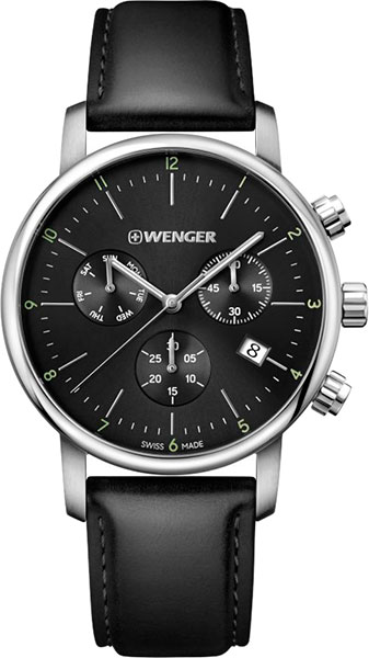 фото Наручные часы кварцевые мужские wenger 01.1743.102