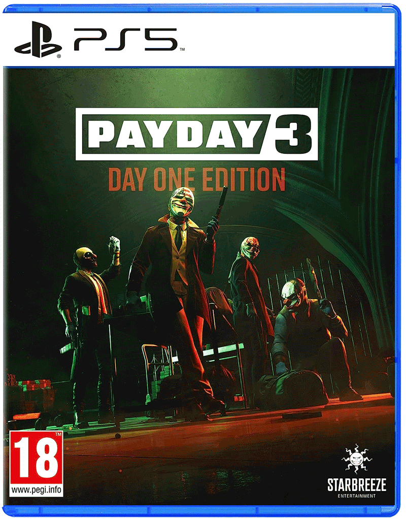 

Игра Sony Payday 3 Издание первого дня PS5 русские субтитры