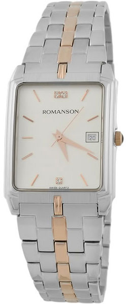 фото Наручные часы кварцевые мужские romanson tm8154cmj