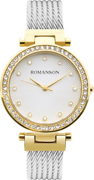 фото Наручные часы кварцевые женские romanson rm8a31tlg