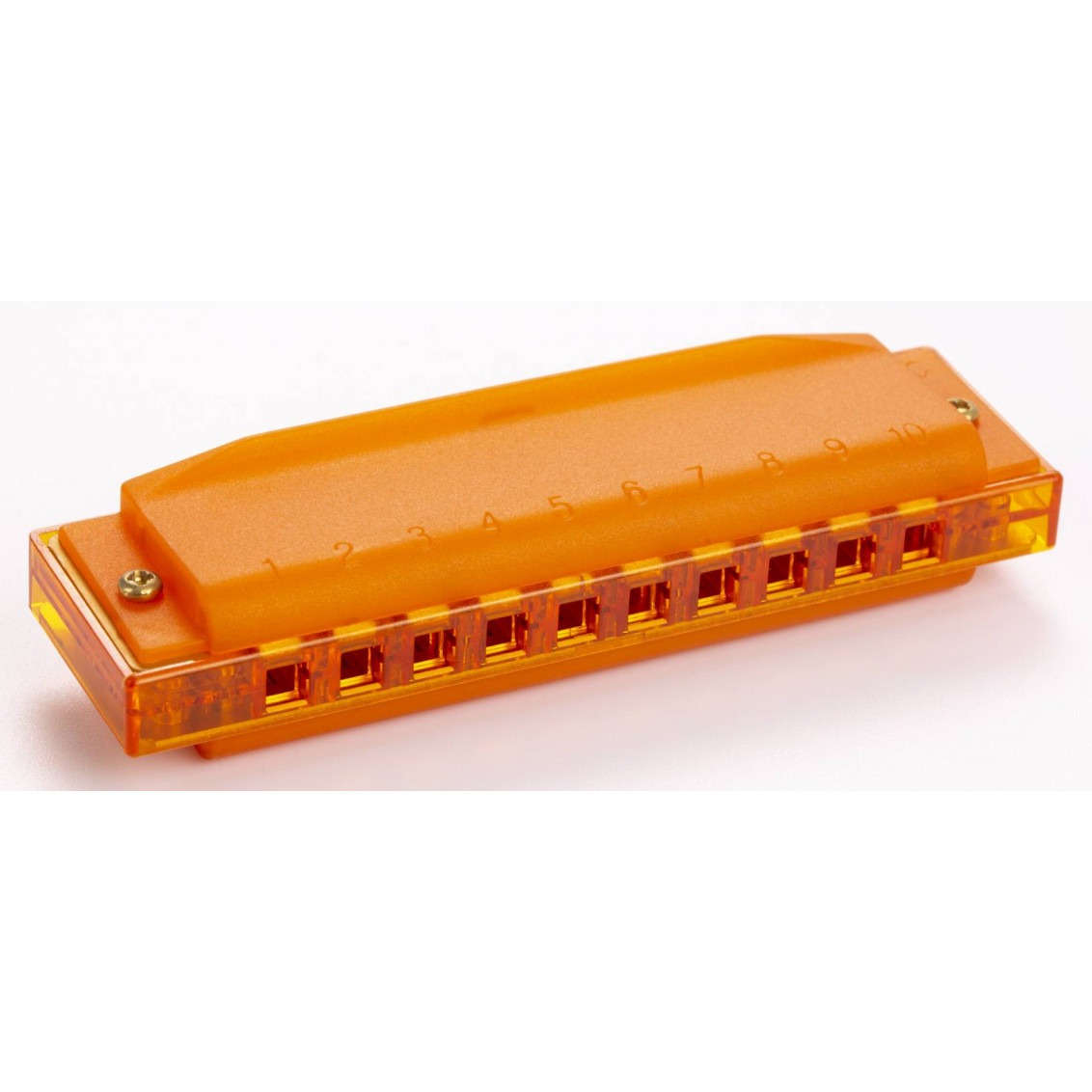 фото Губная гармошка hohner translucent orange m1110o