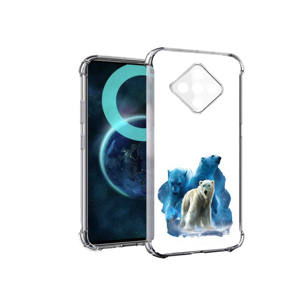 

Чехол MyPads полярный медведь для Infinix Zero 8, Прозрачный, Tocco