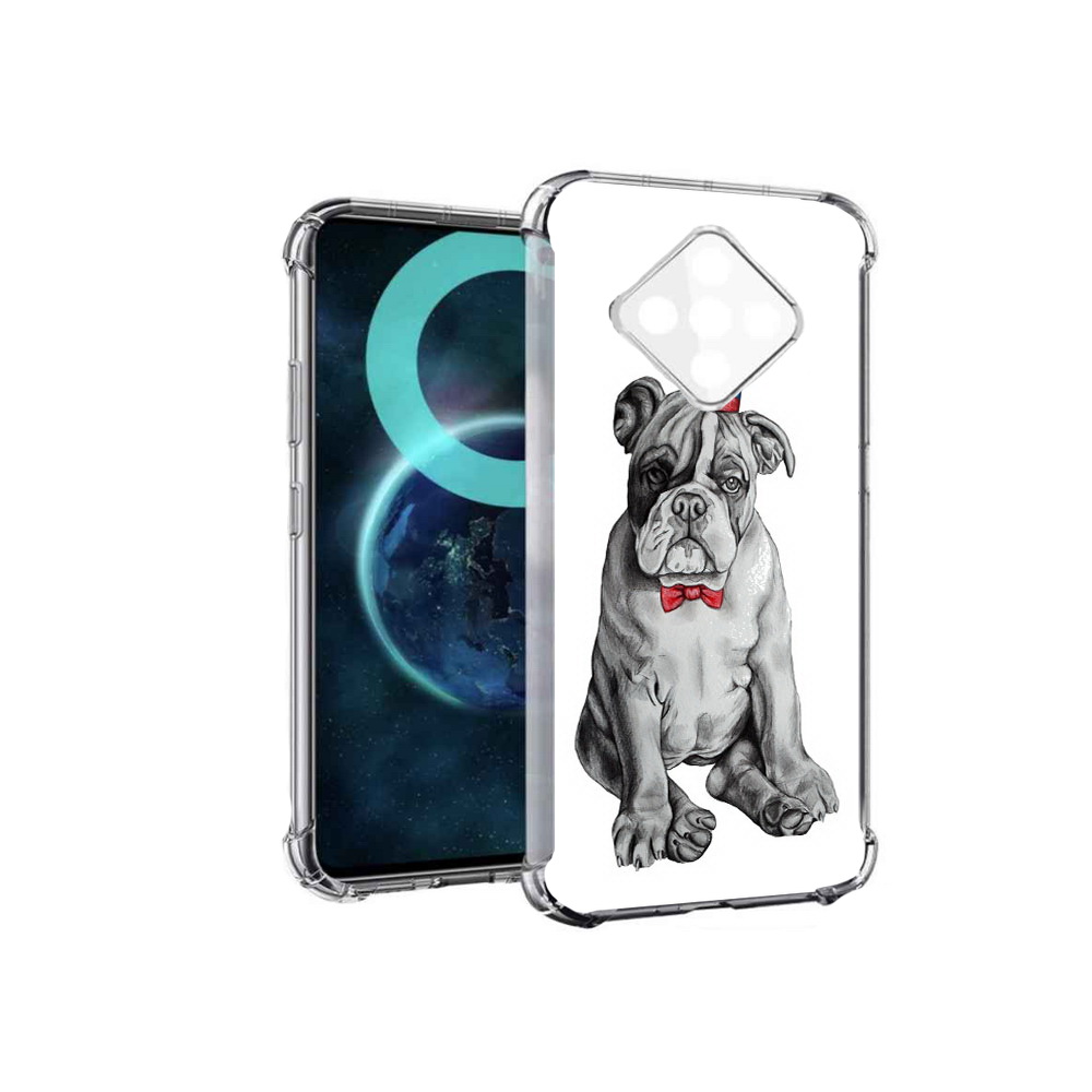 

Чехол MyPads праздничный щенок для Infinix Zero 8, Прозрачный, Tocco