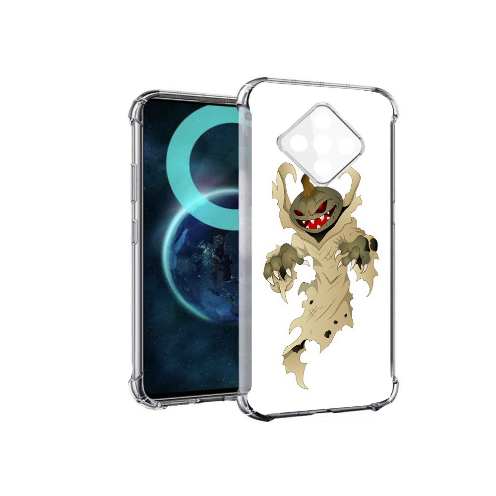 

Чехол MyPads призрак хэллоуина для Infinix Zero 8, Прозрачный, Tocco