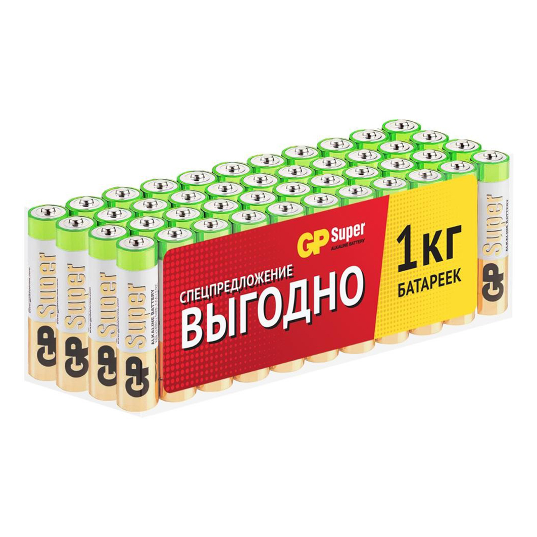 

Батарейки GP Super LR6 AA 44 шт