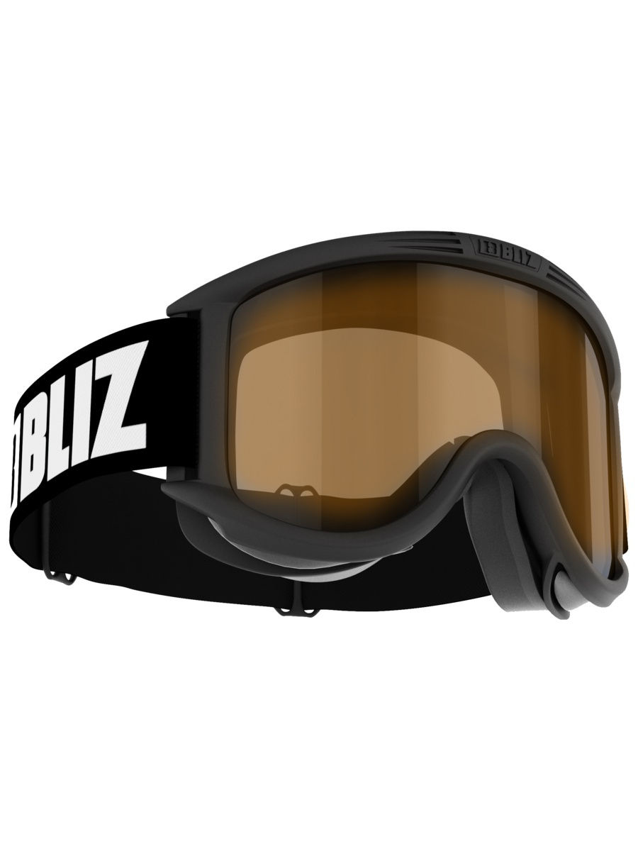 фото Горнолыжные очки-маска для детей и юниоров, модель "bliz goggles ice m3 black"