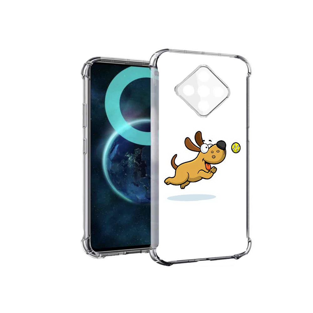 

Чехол MyPads пёсик для Infinix Zero 8, Прозрачный, Tocco