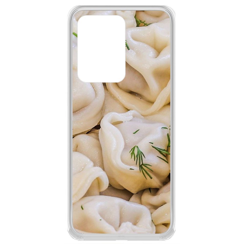 

Чехол-накладка Krutoff Clear Case Пельмешки для Samsung Galaxy S20 Ultra (G988)