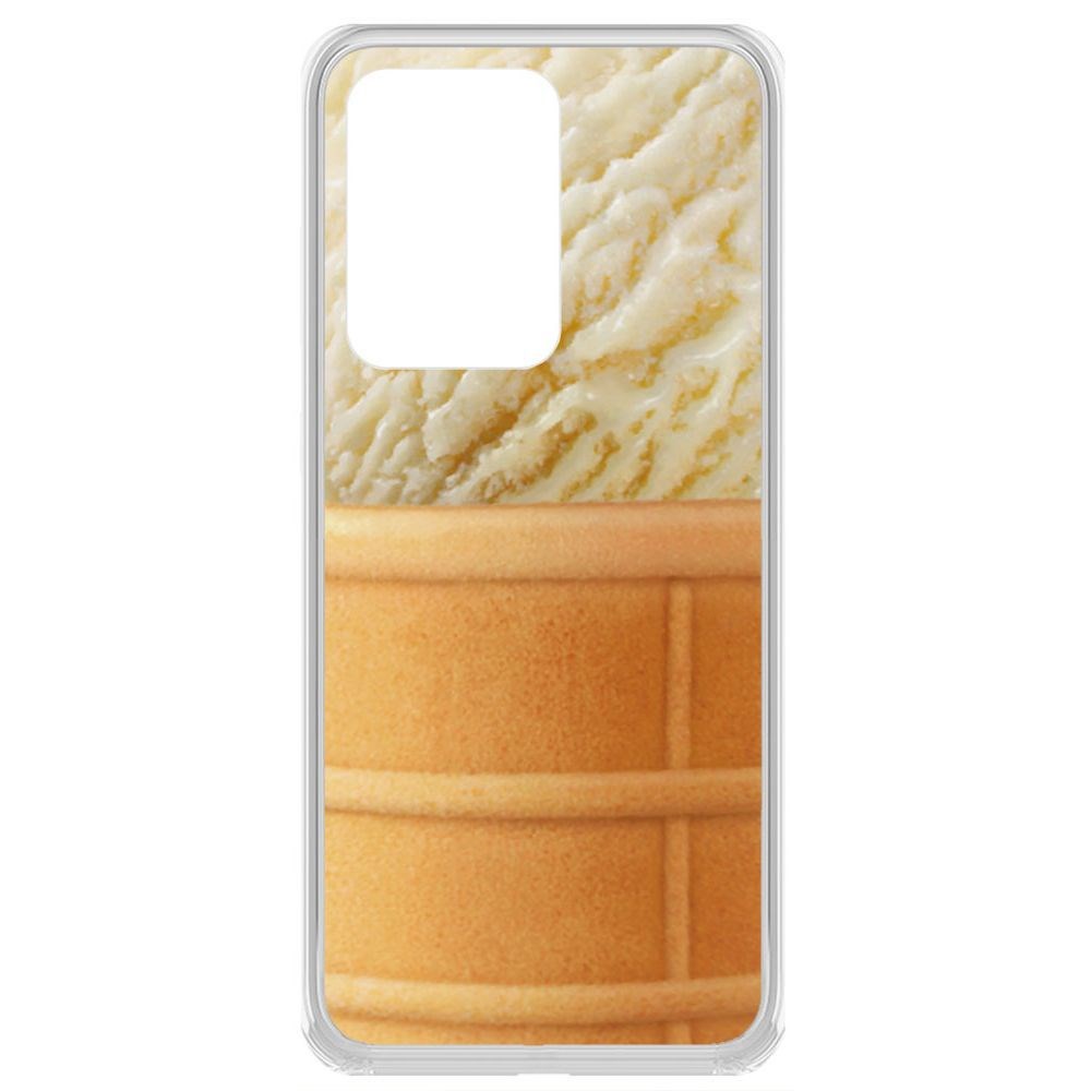 

Чехол-накладка Krutoff Clear Case Пломбир для Samsung Galaxy S20 Ultra (G988)