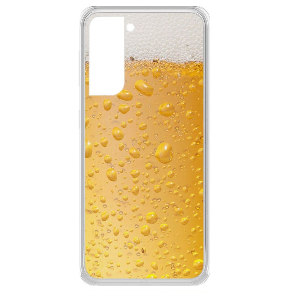 

Чехол-накладка Krutoff Clear Case Пенное для Samsung Galaxy S21 (G991), Прозрачный