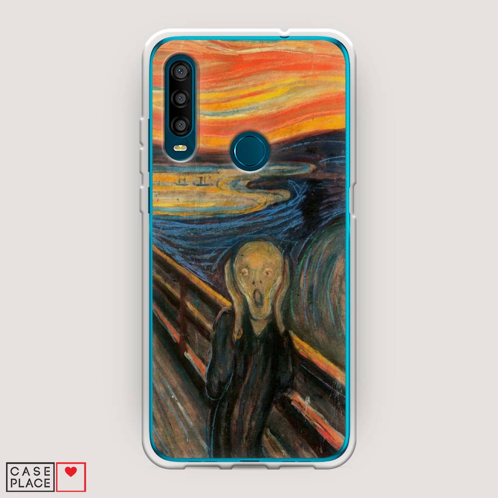 

Чехол Awog на Alcatel 1SE (2020) / Алкатель 1SE (2020) "Крик", Разноцветный, 171250-9