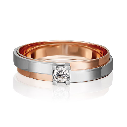 

Кольцо из золота р. 16,5 PLATINA jewelry 01-5443-00-401-1111-03, фианит, 01-5443-00-401-1111-03