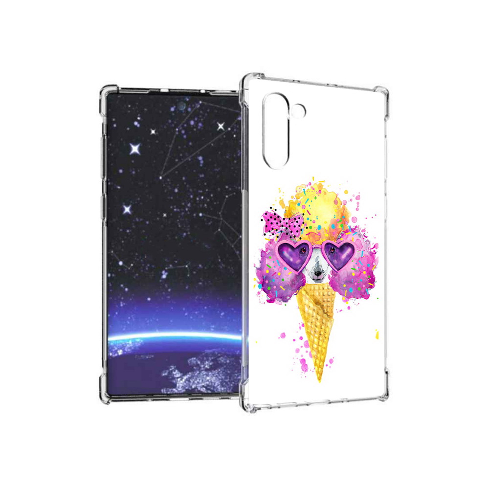 

Чехол MyPads Tocco для Samsung Galaxy Note 10 Рожок (PT135782.511.146), Прозрачный, Tocco