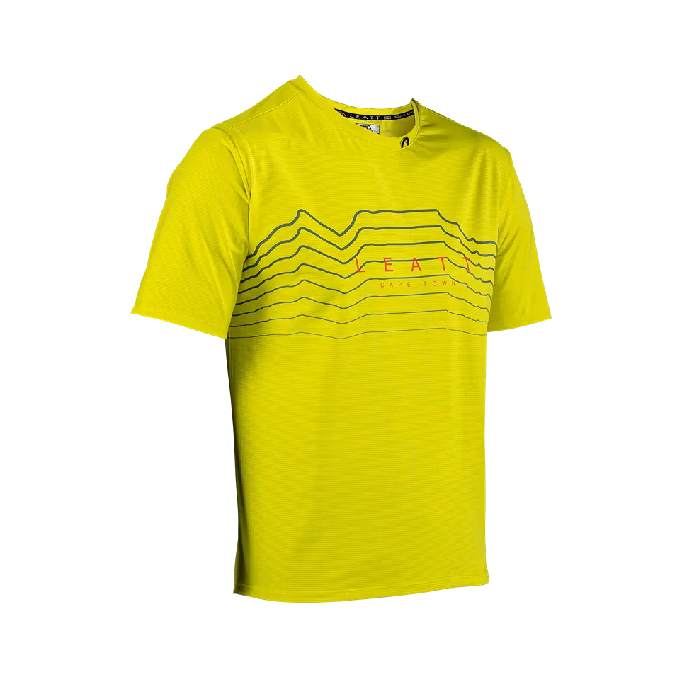 

Футболка мужская LEATT MTB Trail 1.0 X-Flow желтая XL, Желтый, MTB Trail 1.0 X-Flow