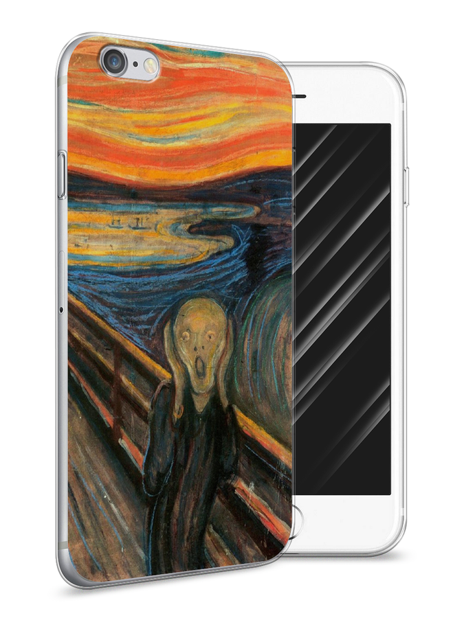 

Чехол Awog на Apple iPhone 6S / Айфон 6S "Крик", Разноцветный, 0104S50-9