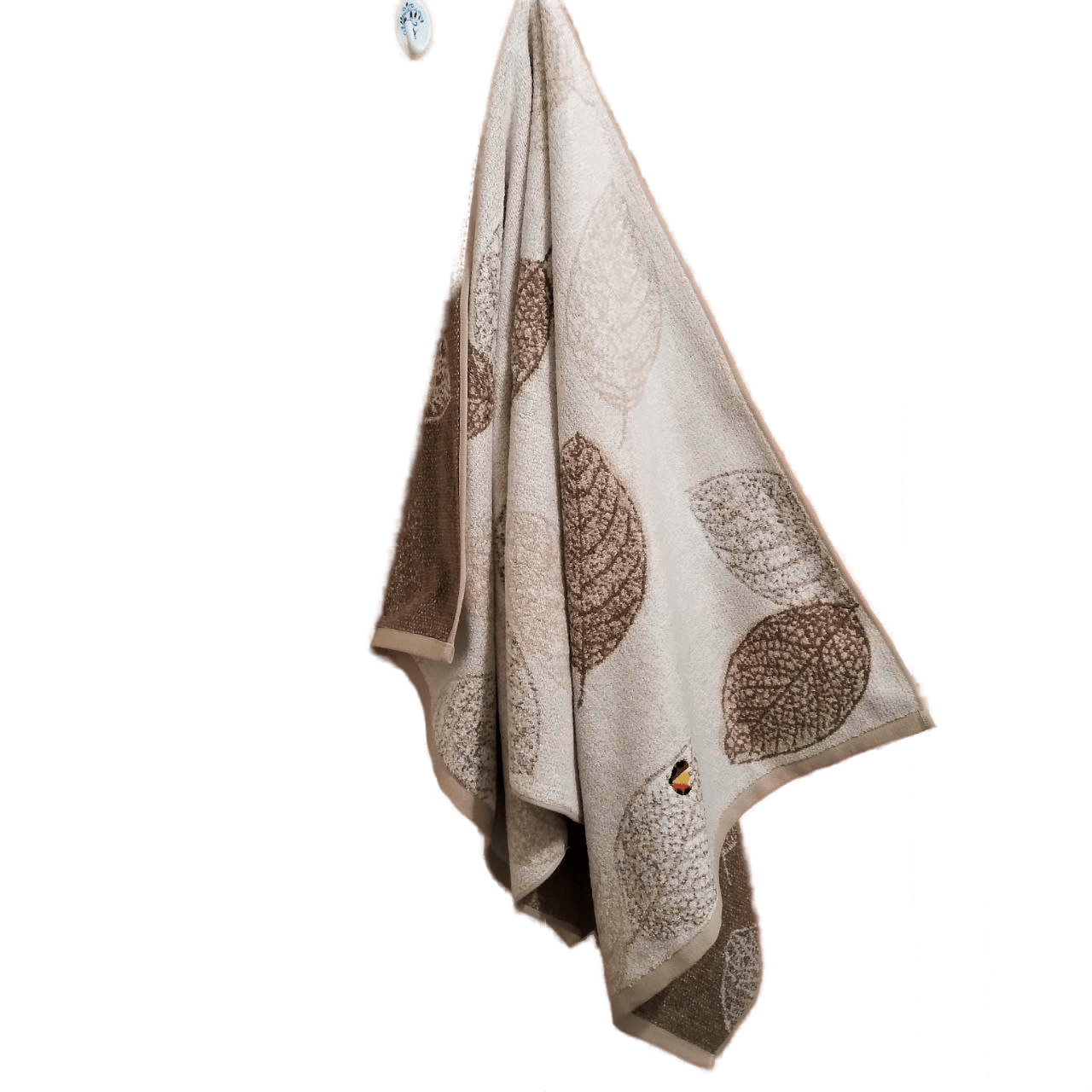 

Полотенце для рук Shandong Kingshore Textile Co Листья 35х70 коричневый/SK1137WH, SK1137WHbrown