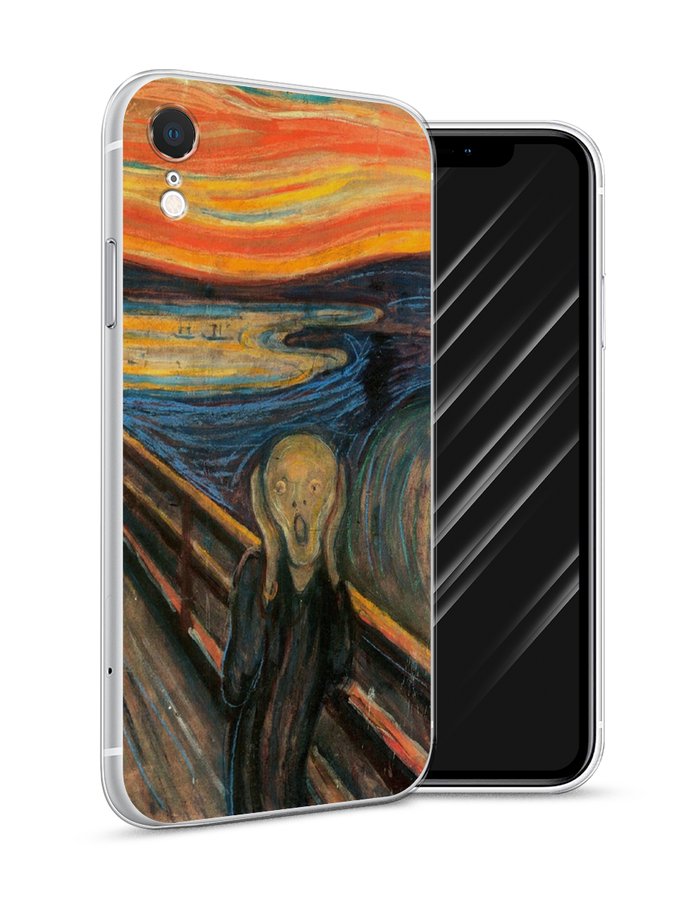 

Чехол Awog на Apple iPhone XR (10R) / Айфон XR (10R) "Крик", Разноцветный, 12050-9