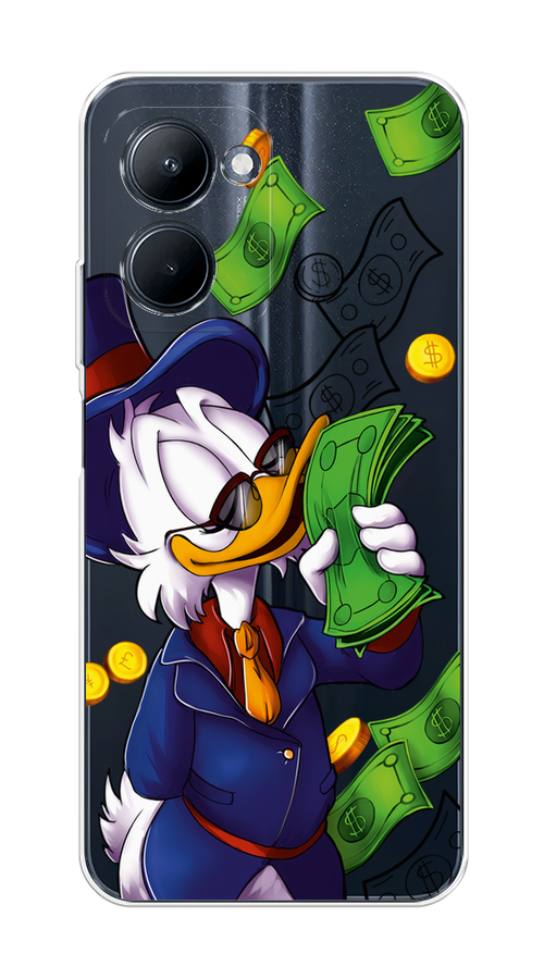 

Чехол на Realme C33 "Scrooge McDuck with Money", Синий;зеленый;белый, 2511350-6