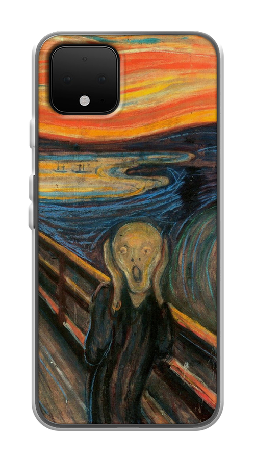 

Чехол Awog на Google Pixel 4 "Крик", Разноцветный, 270250-9
