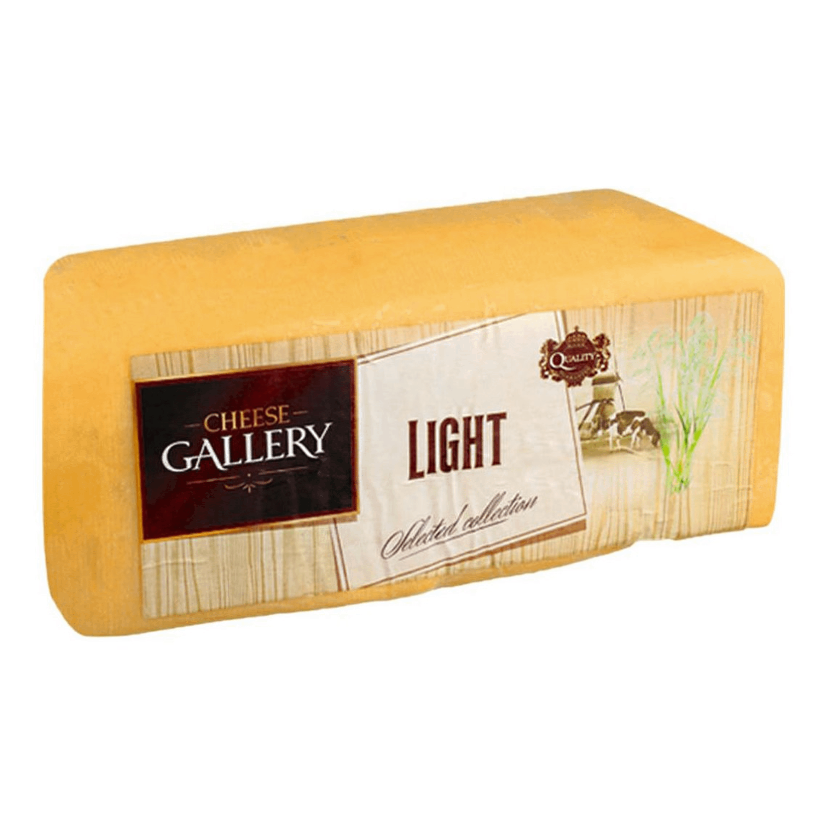 Сыр твердый Cheese Gallery Лайт 20% 200 г