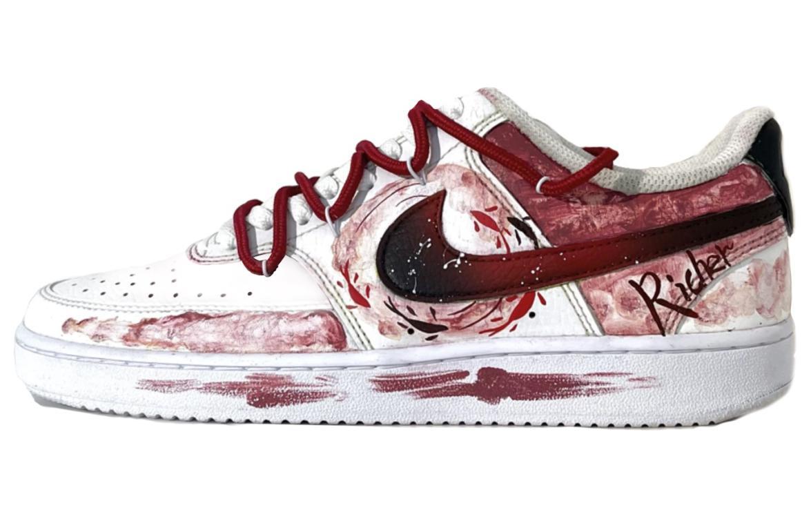 

Кеды унисекс Nike Court Vision 1 Low CNY белые 39 EU, Белый, Court Vision 1 Low CNY