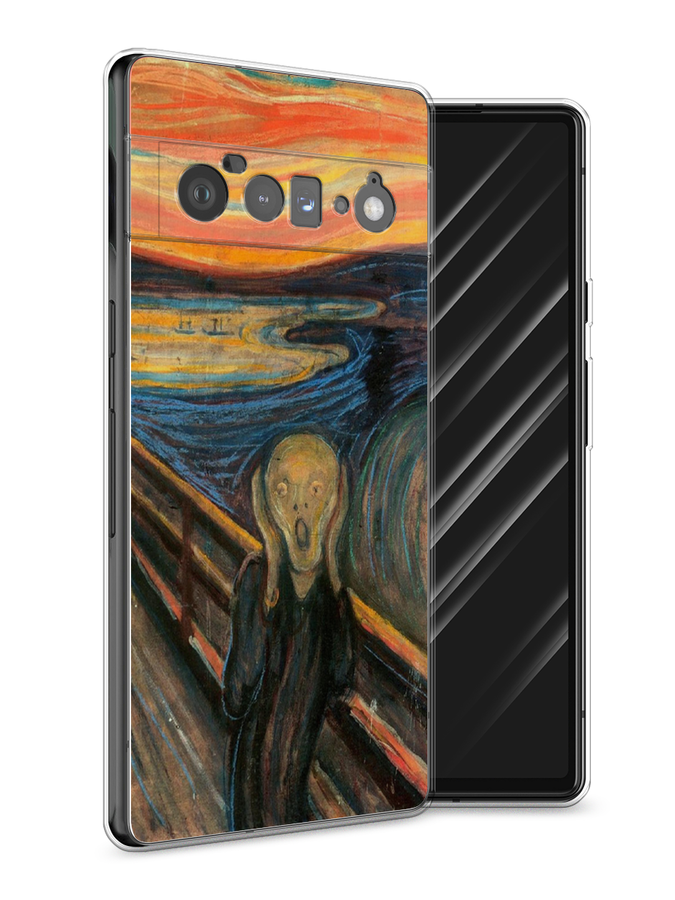 

Чехол Awog на Google Pixel 6 Pro "Крик", Разноцветный, 270950-9