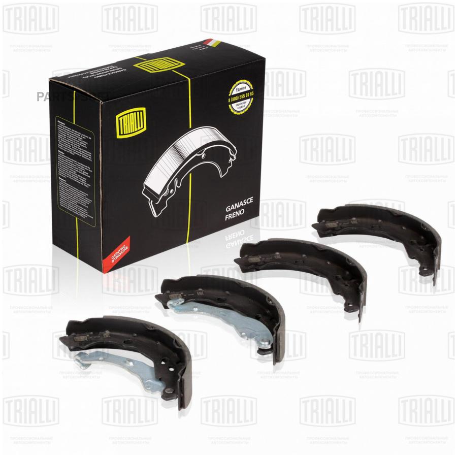 

Колодки Барабанные Renault Logan 2004 =>/Clio Ii/Iv/Symbol Ii Trialli арт. GF0958