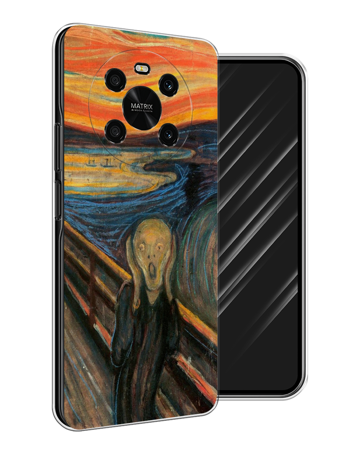 

Чехол Awog на Honor X9 4G/Magic4 Lite 4G "Крик", Разноцветный, 6108150-9