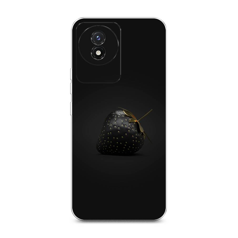 

Чехол Awog на Vivo Y02 "Черная клубника", Золотистый;черный;серый, 268150-10