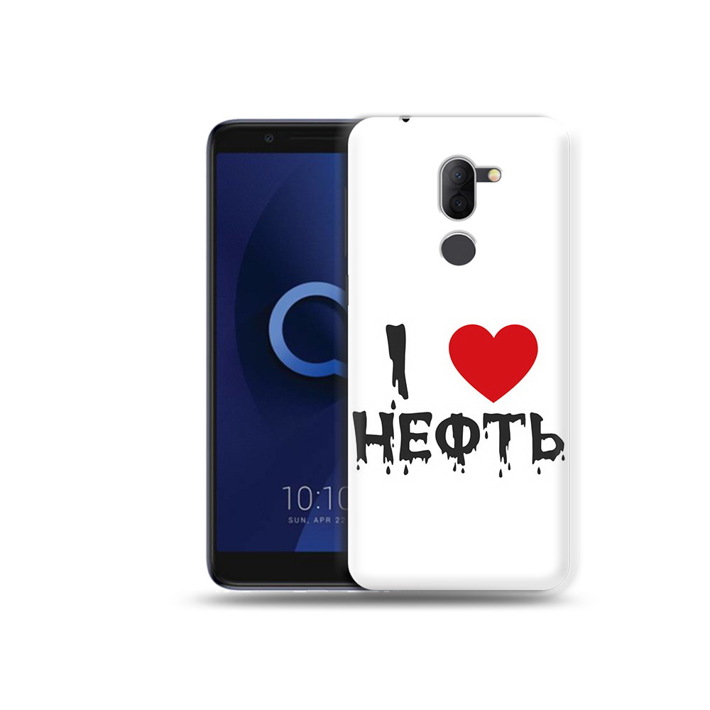 

Чехол MyPads Tocco для Alcatel 3X нефть (PT112114.674.522), Прозрачный, Tocco