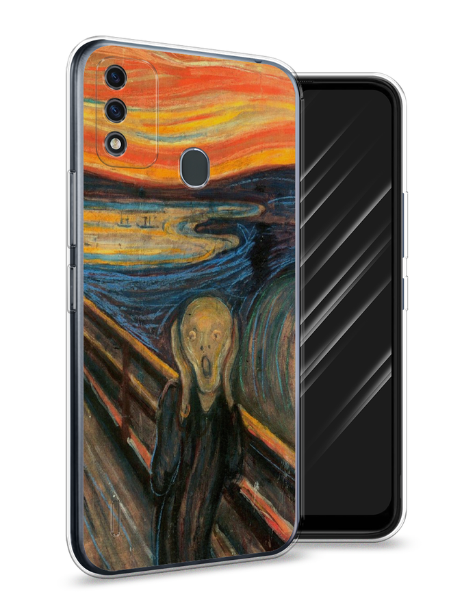 

Чехол Awog на Itel A48 "Крик", Разноцветный, 3200150-9