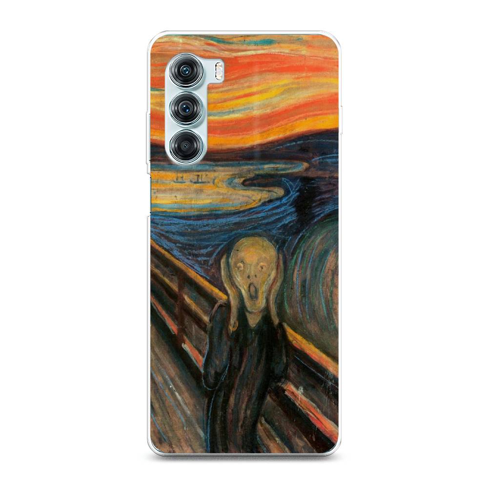 

Чехол Awog на Motorola Moto Edge S30 "Крик", Разноцветный, 243050-9
