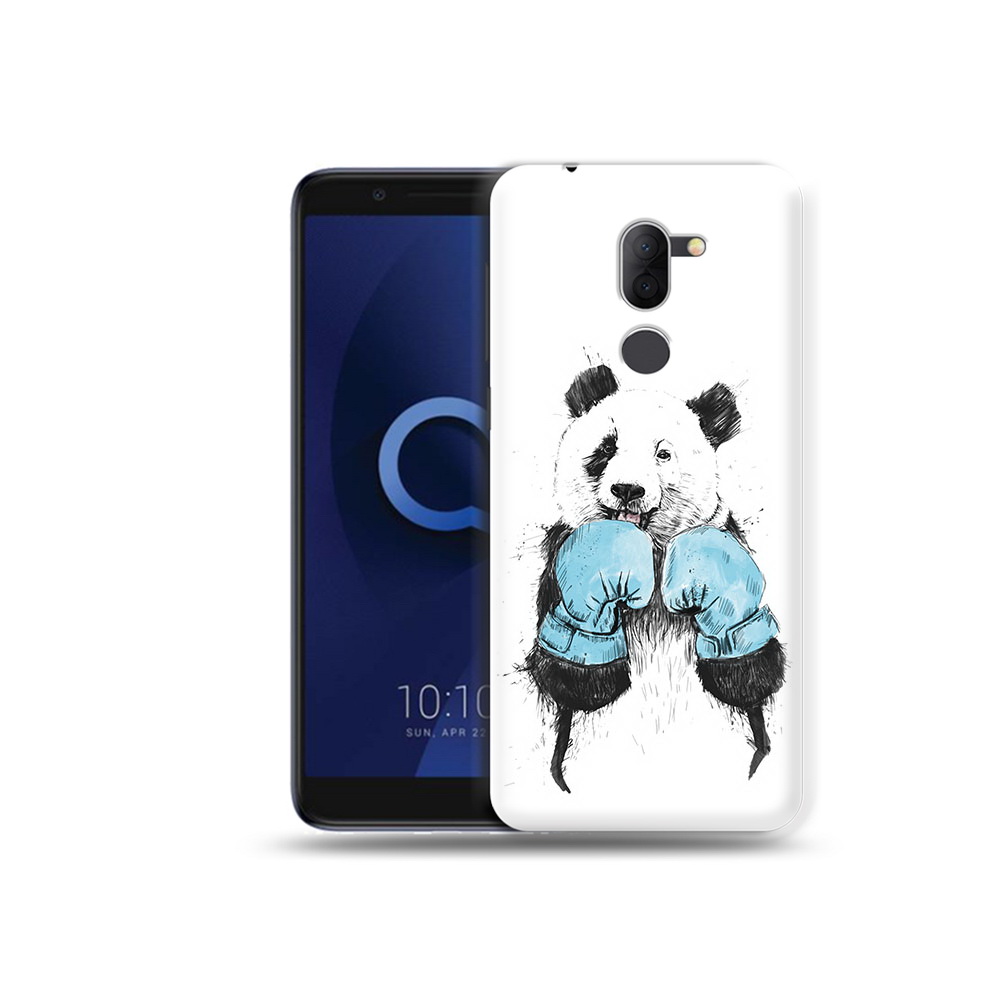 

Чехол MyPads Tocco для Alcatel 3X панда боксер (PT112114.674.531), Прозрачный, Tocco