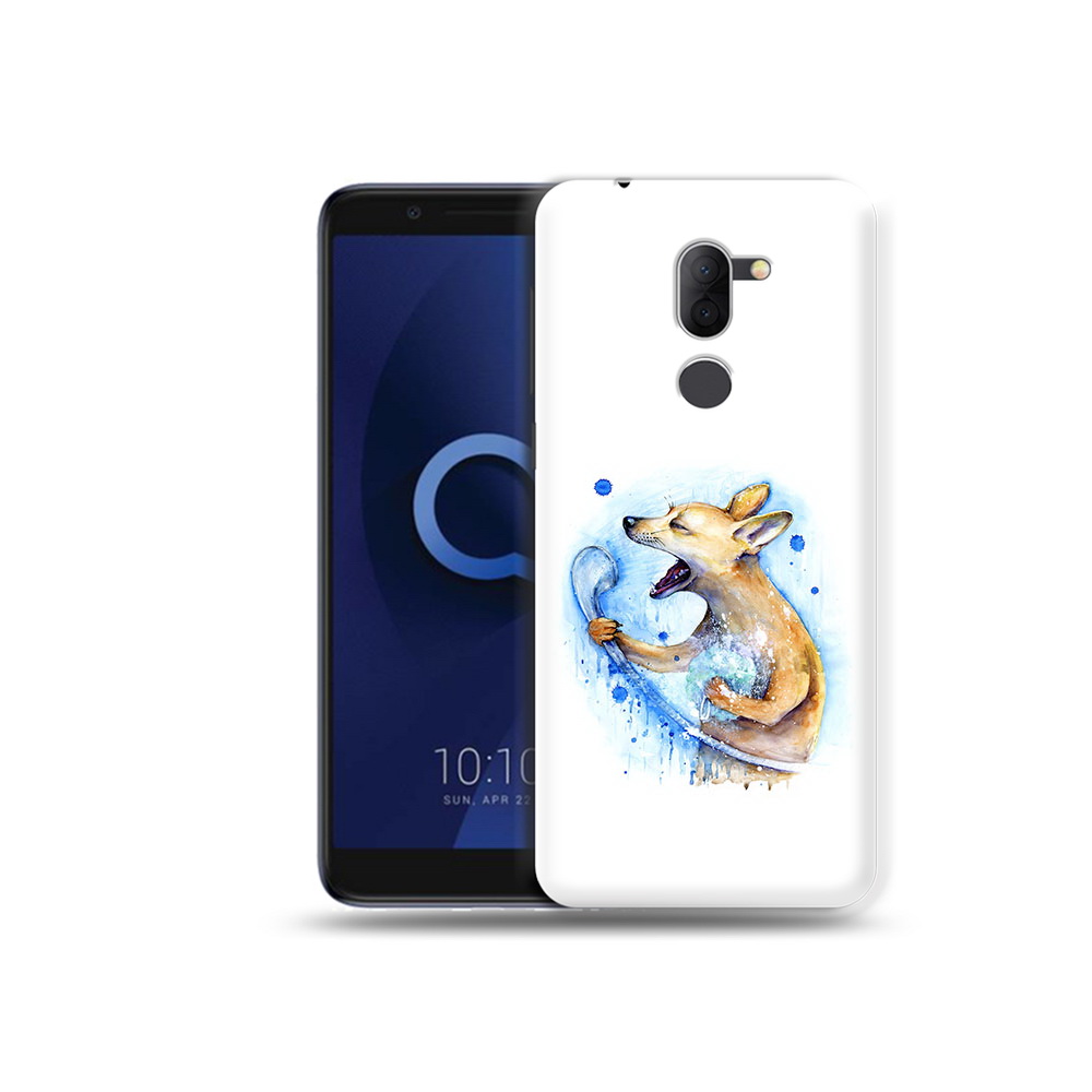

Чехол MyPads Tocco для Alcatel 3X пение в душе (PT112114.674.537), Прозрачный, Tocco