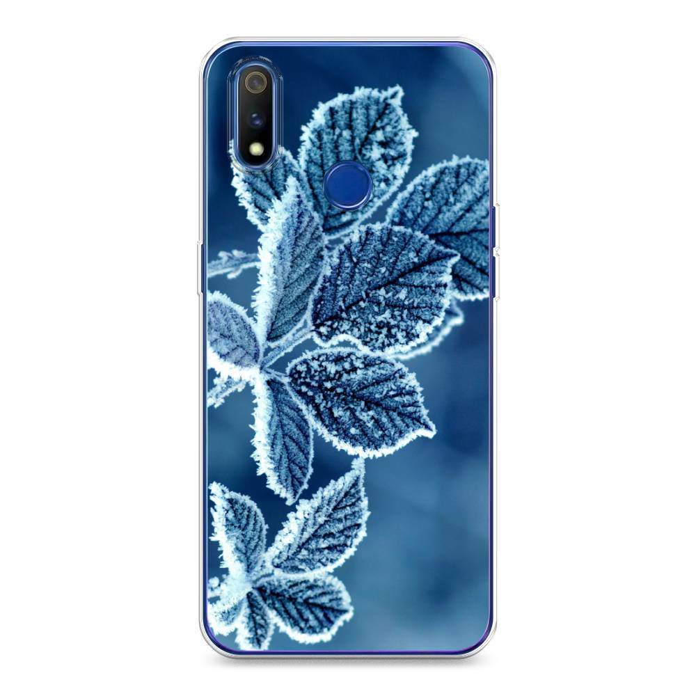 

Чехол на Realme 3 Pro "Зима 6", Голубой;белый, 251250-2