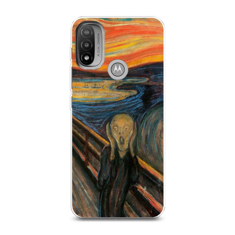 

Чехол Awog на Lenovo K14 Plus/Motorola Moto E20/E30/E40 "Крик", Разноцветный, 243450-9